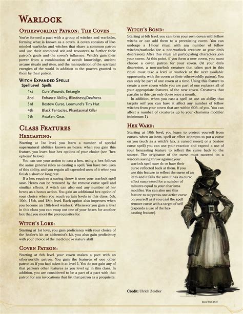 The Spirit World: Connecting with Spirits as a Witch Subclass in Dnd 5e